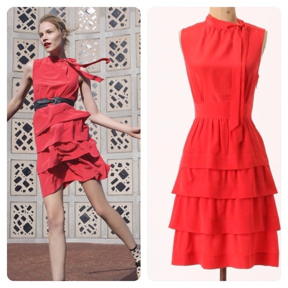 Anthropologie Dresses & Skirts - Anthropologie Girls from Savoy Ruffled Oska dress